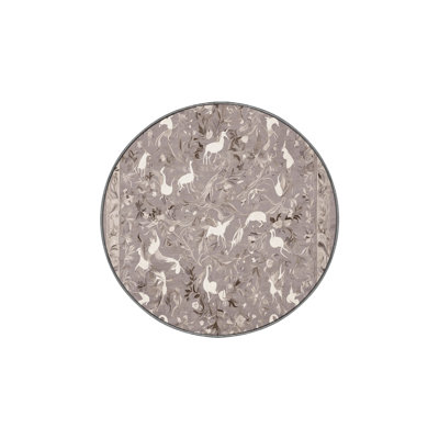 Machine Washable Gray Area Rug