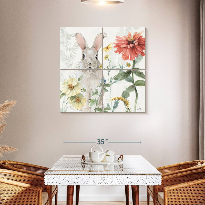 Brampt Spring Meadow I, 38" H x 38" W