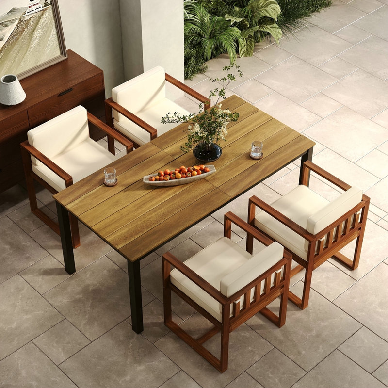 Ensemble de 5 tables et chaises de patio