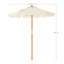 Sylvan 200cm Market Parasol-1513228531