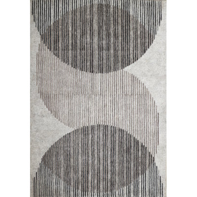 Hand Tufted Abstract Indoor Rug