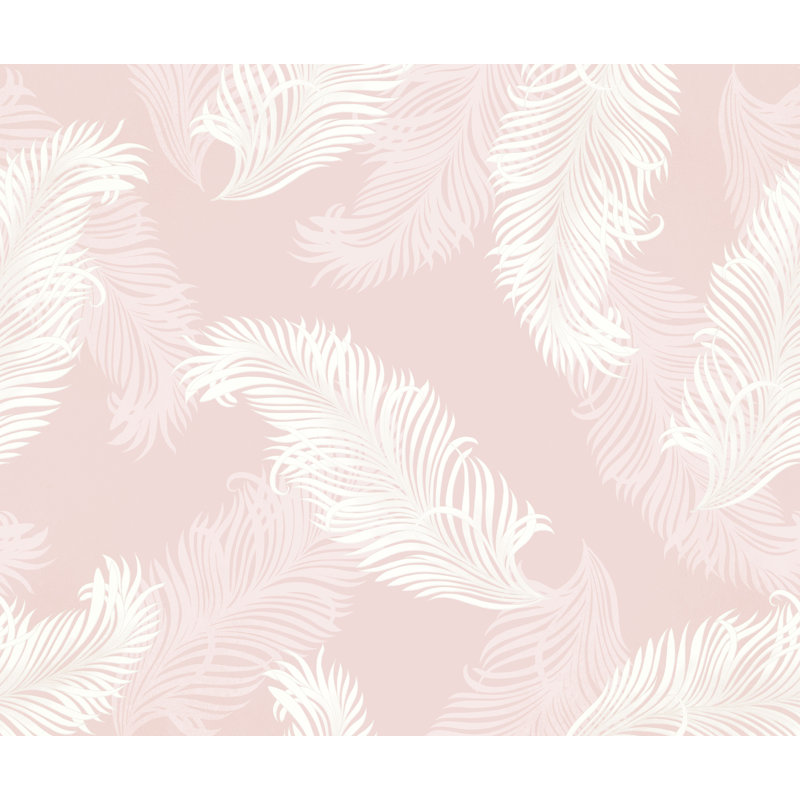 Higuchi 10m x 50cm Matte Wallpaper Roll, Light Pink