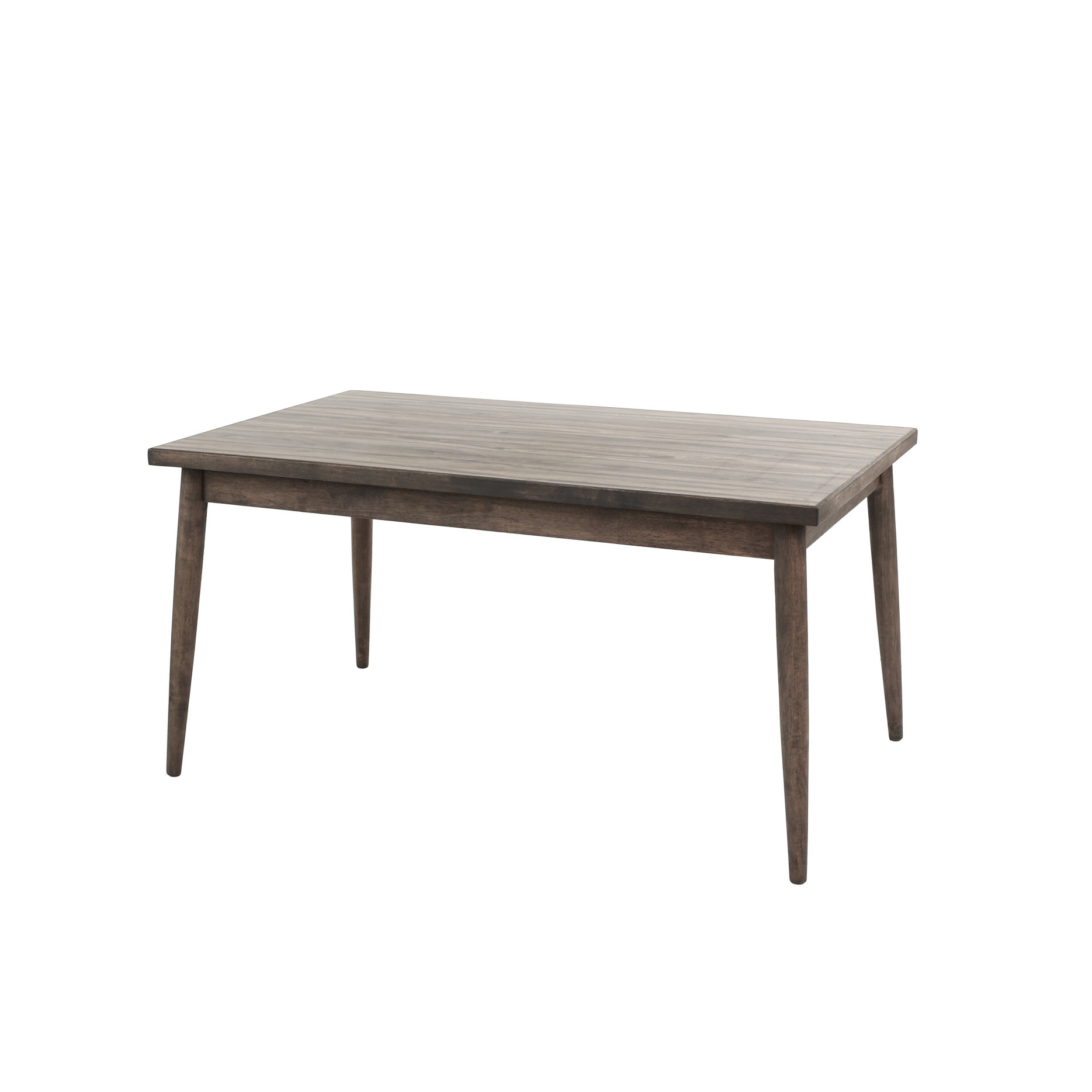 Latitude Run® Contemporary Solid Wood Dining Table With Rectangular ...