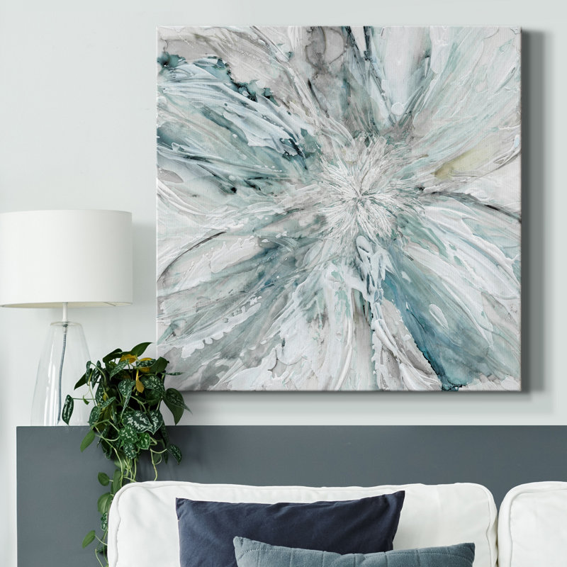 " Soft Blossom Burst ", 24" H x 24" W x 1" D
