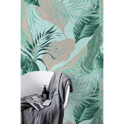 Ermentrude 2.5m x 1.04m Matte Wall Mural