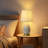 17.67" H Modern Ceramic Table Lamp with Usb For Living Room, Bedroom And Study -252739505