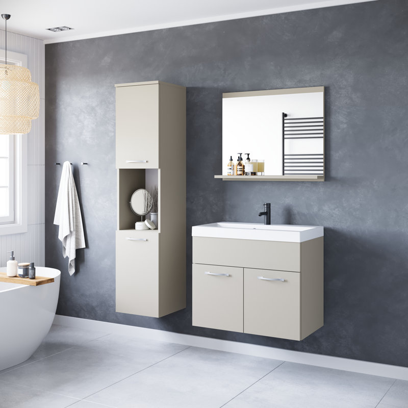 Bathroom Suite, Beige
