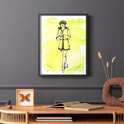 60's Fab I Framed Print - Solid Wood