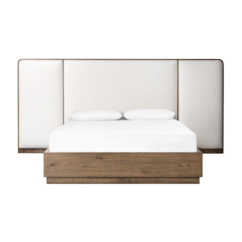 Regan Bed-Crete Ivory-Queen