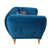 100% coton bleu foncé est en rupture de stock