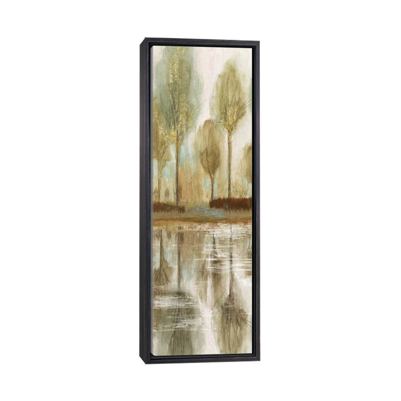 "Forest View I" par Allison Pearce, reproduction d’art panoramique, H 48 po x l 16 po x P 1,5 po