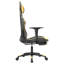 Fauteuil de jeu avec repose-pieds en similicuir-2038813672