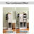 44.49" H Game Console Stand，media Storage Cabinet With 2 Built-in Drawers And 3 Hoobs