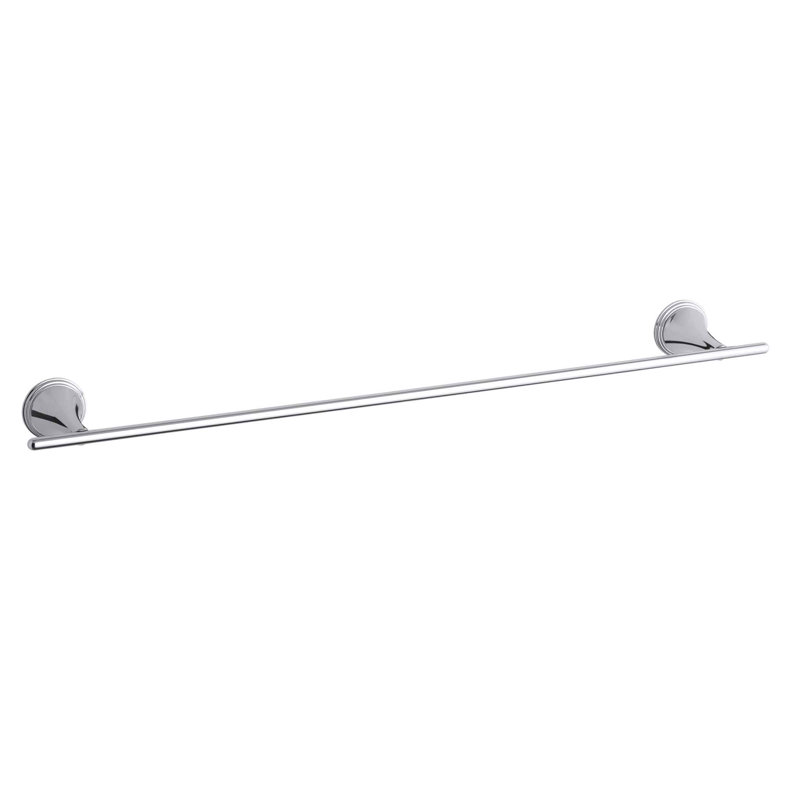 Barre à serviettes murale Finial® 24 po, Chrome poli