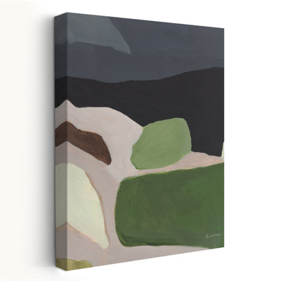 Night Vision - Abstrait beige noir gris