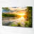 Twilight On The River - Wrapped Canvas Print