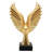 Elegant Eagle Wing Resin Sculpture Decorative Object for Living Room Decorations - Modern Figurine Accent for Office or Home Tabletop Decor - Silver-29305269-29305274