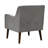Ryder 25" Mid Century Modern Steel Woven Fabric Tufted Armchair-1277682566