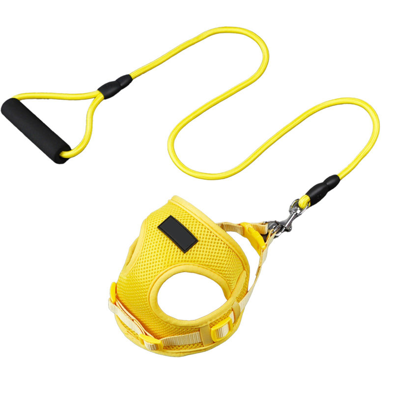 Harnais pour chien Pet Leash, Jaune