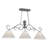 Bristol 3 - Light Blackened Pewter Kitchen Island Pendant