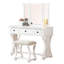 Ensemble coiffeuse avec tabouret et miroir Potterville-1278480486