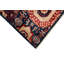 Hand-Knotted High-Quality Navy, Red, and Beige Runner
