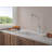 Single Handle Pull-Down Kitchen Faucet-124678928