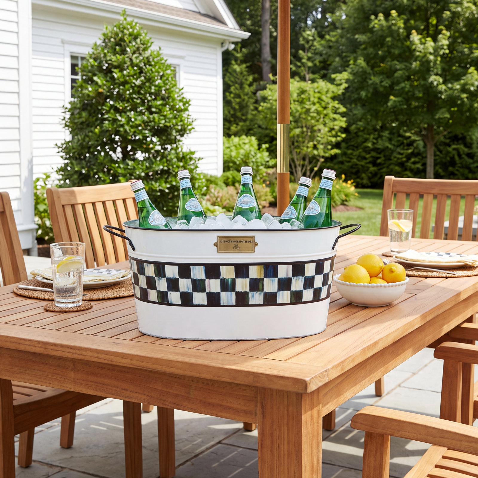 MacKenzie-Childs Spectator Beverage Tub