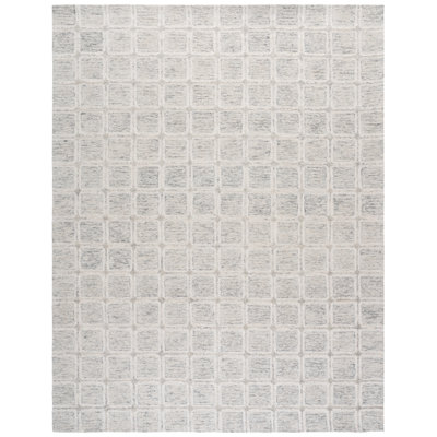 Pine Hand Tufted Wool No Pattern Rug