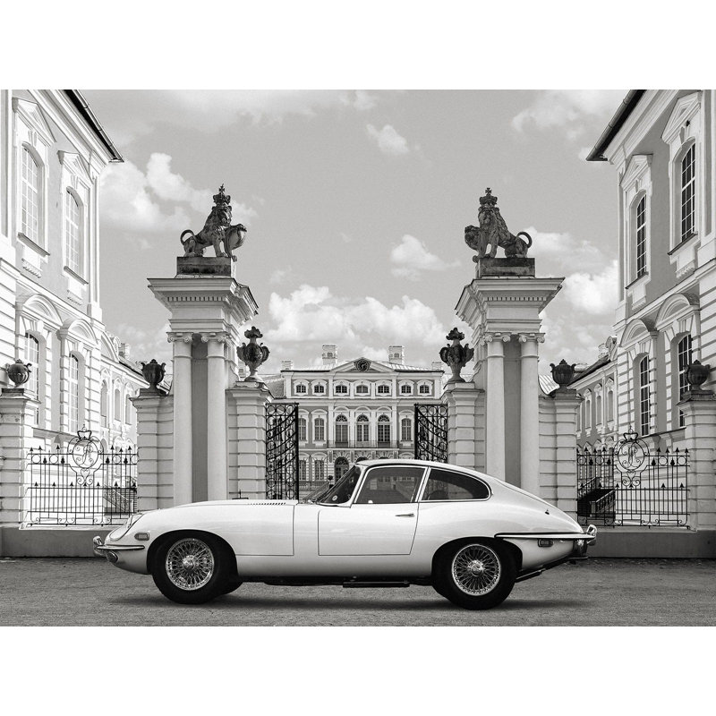 Roadster At The Palace by Gasoline Images - Wrapped Canvas Print, 60cm H x 80cm W x 4cm D