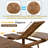 5-piece Patio Dining Table Set Included 1 Extendable Coffee Table, 4 Rattan Arm Chairs With Cushions And Iron Frame
