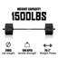 Barbell Mikolo, capacité de 1 500 lb et manchons de 2 pouces pour le dynamitage et l'entraînement en force-122513862-131514009