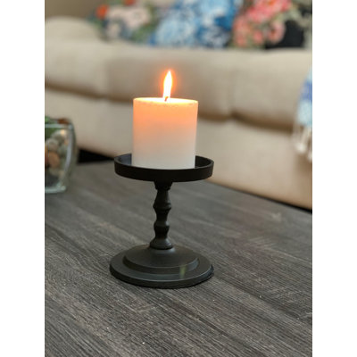 Chandelle de table en métal 4,5 po