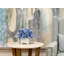 Mixed Hydrangeas In White Woven Planter-217356764