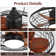 51cm Caged Ceiling Fan with LED Light and Remote Control