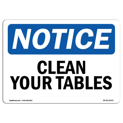 «Clean Your Tables»