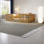 Lits simples à plancher en bois naturel, style Montessori avec DEL pour enfants