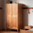 Simple and Modern Solid Wood Small Wardrobe