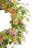 Faux Rose Plastic 26'' Wreath