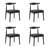 Solid Dining Chairs Set Of 4