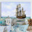 Old Naval Ship I - peinture sur toile-340285070-340285111