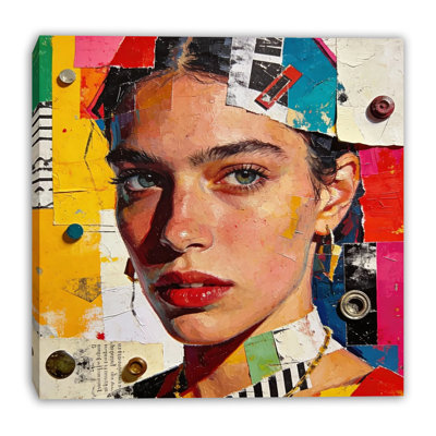 Art mural moderne sur toile tendue