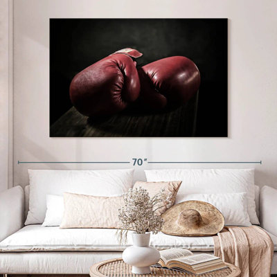Sireci Old Red Boxing Gloves