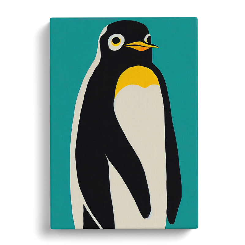 Stenquist Penguin Pop Vol.2 - Wrapped Canvas, 50cm H x 35cm W x 3cm D