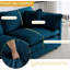 Canapé modulaire en U en chenille avec repose-pieds mobile à 2 compartiments Latitude Run-620327747-620327745