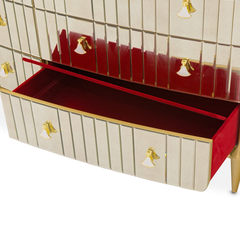 Scotts Square Dresser - Light Champagne