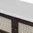 Rattan Entryway Bench With Storage, Cushioned Shoe Bench With Double Doors, Wooden Shoe Organizer Bench For Entryway And Hallway-74691275