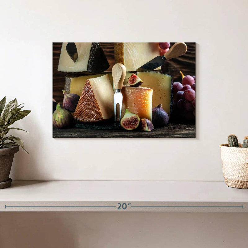 Yarlin Cheese Wedges, 32" H x 48" W