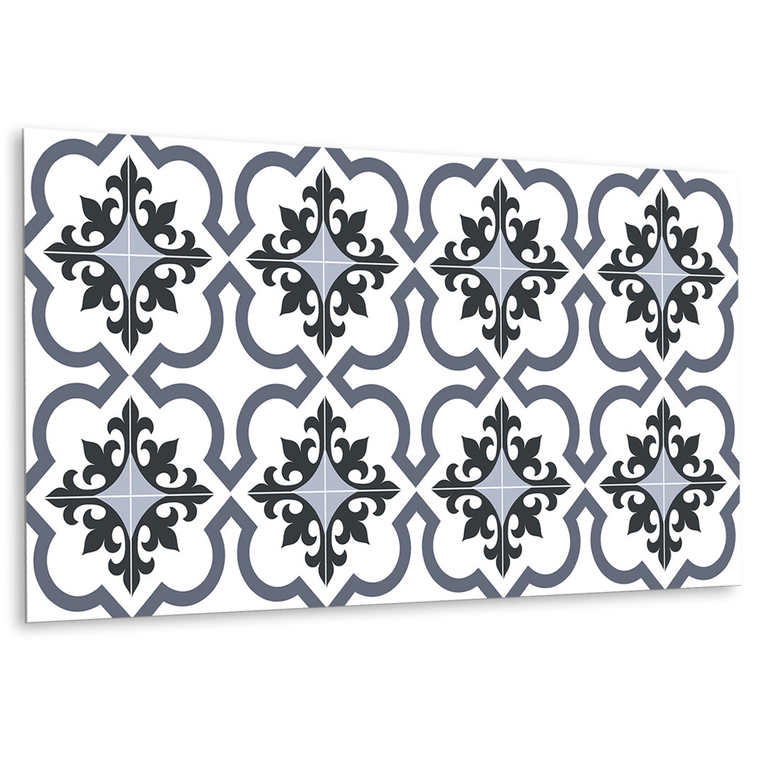 Wall Tiles Self Adhesive Vinyl Splashback Wall Stickers 39,37x19,68 Inch Sticker Tile Peel and Stick