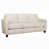 Cuir assorti blanc sélectionné